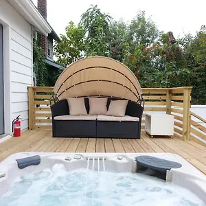 Ewr Airport Apt-hot Tub-free Parking Apartment